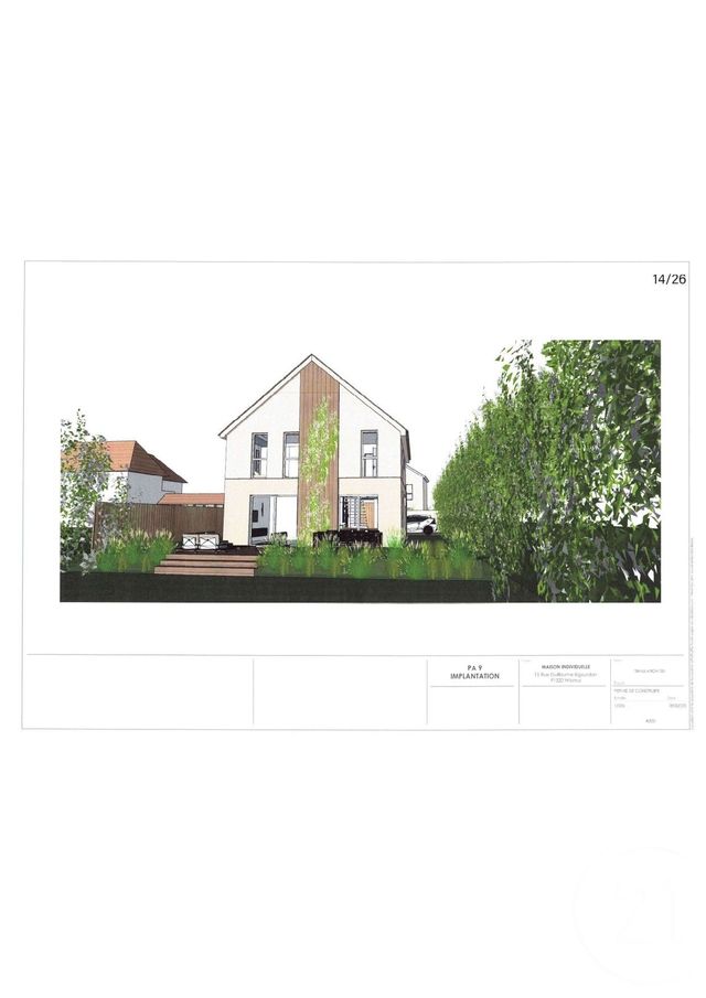 terrain à vendre - 521.0 m2 - WISSOUS - 91 - ILE-DE-FRANCE - Century 21 Aes Centre